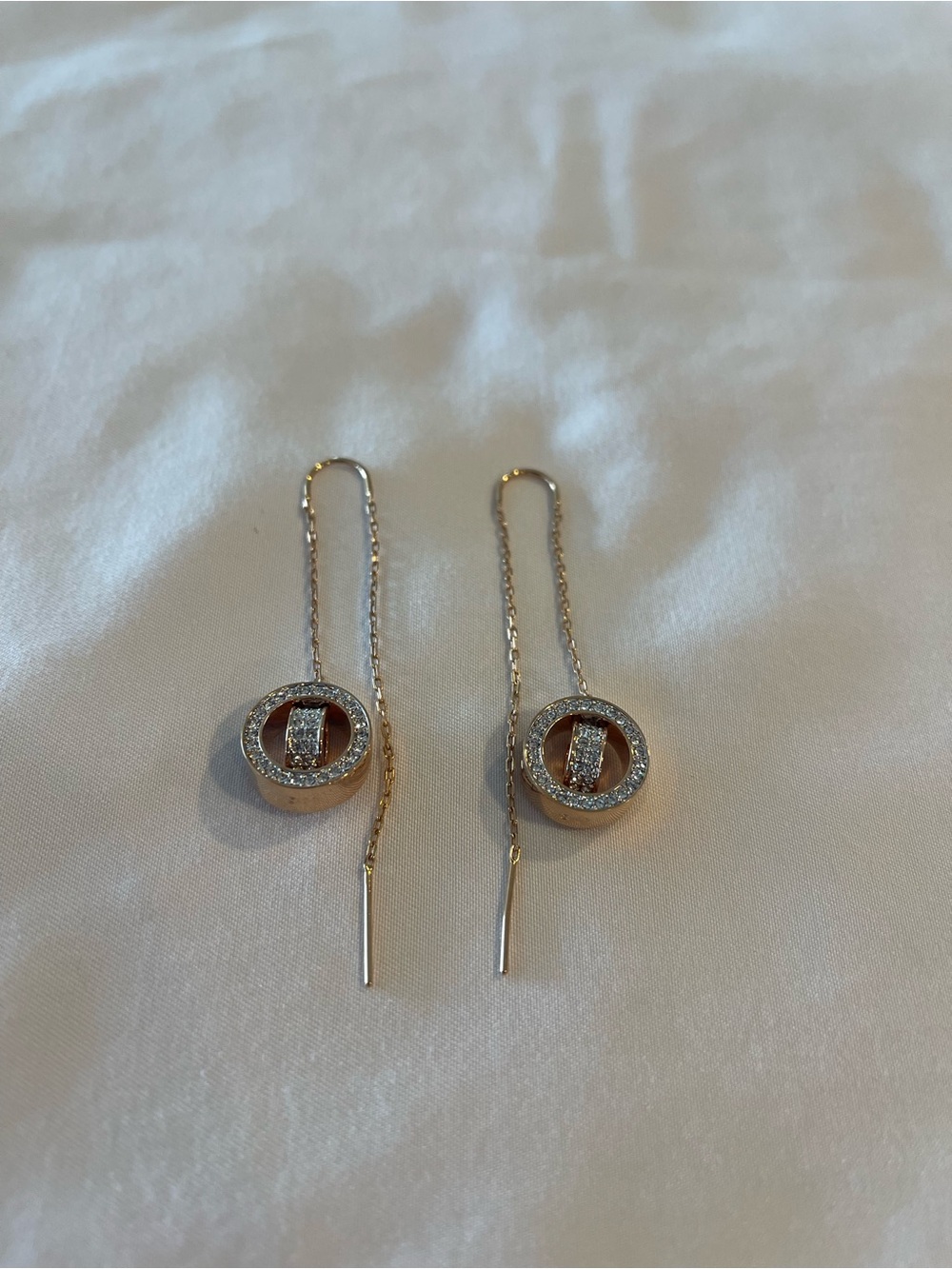 Swarovski drop earrings
